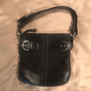 Beautiful black Coach purse